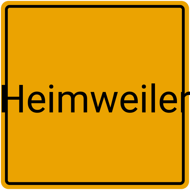 Meldebestätigung Heimweiler
