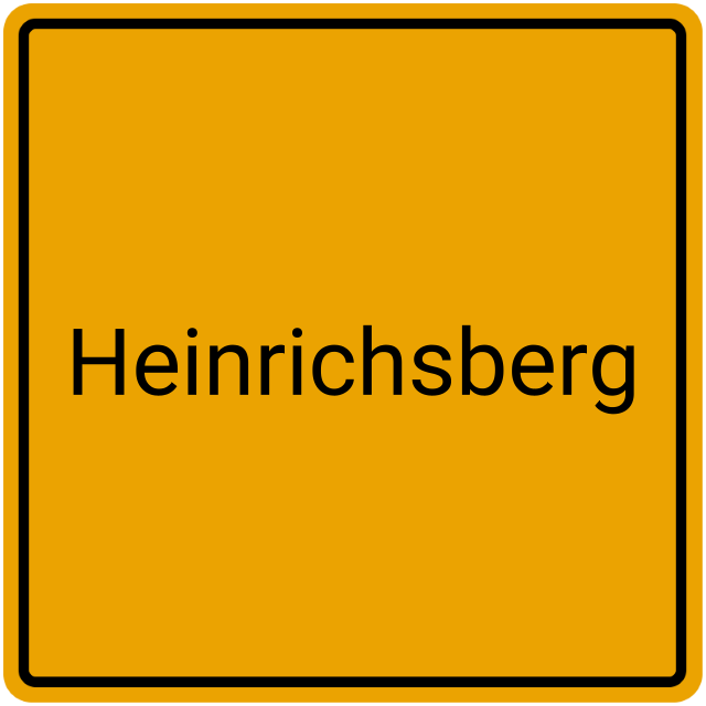 Meldebestätigung Heinrichsberg