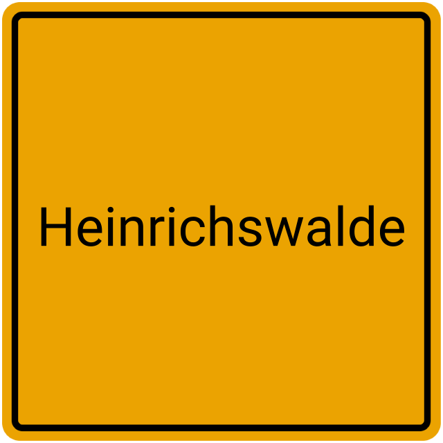 Meldebestätigung Heinrichswalde