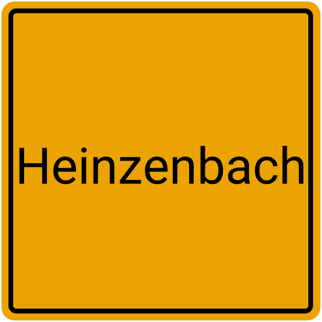 Meldebestätigung Heinzenbach