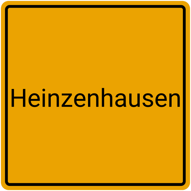Meldebestätigung Heinzenhausen