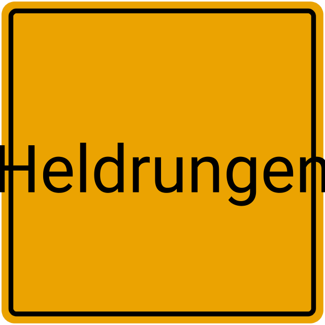 Meldebestätigung Heldrungen