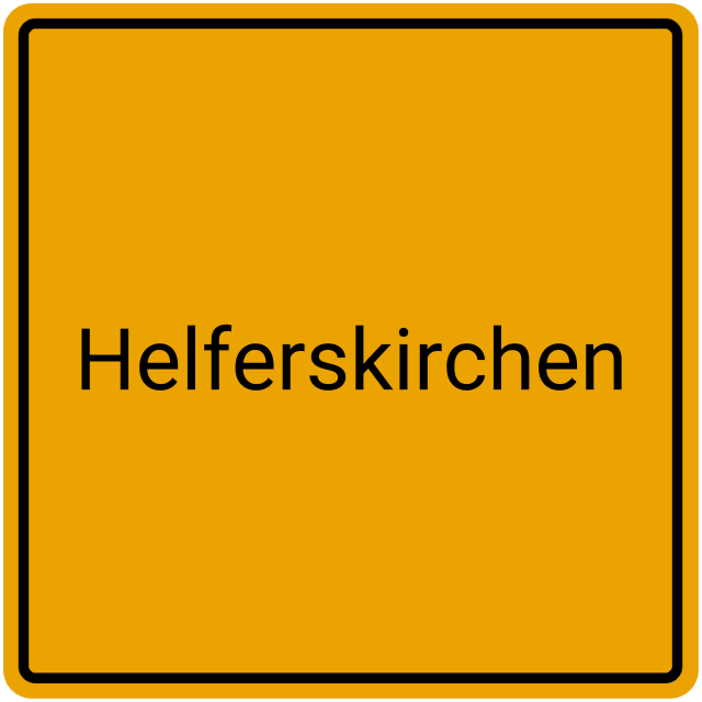 Meldebestätigung Helferskirchen