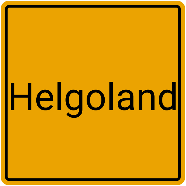 Meldebestätigung Helgoland
