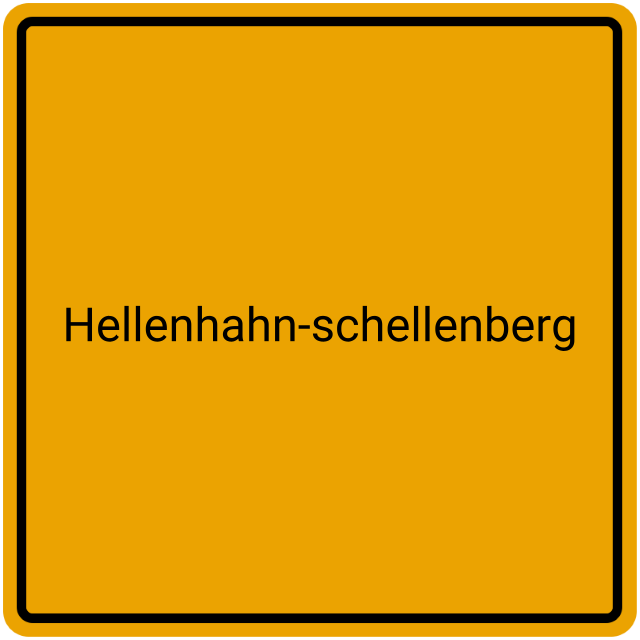 Meldebestätigung Hellenhahn-Schellenberg