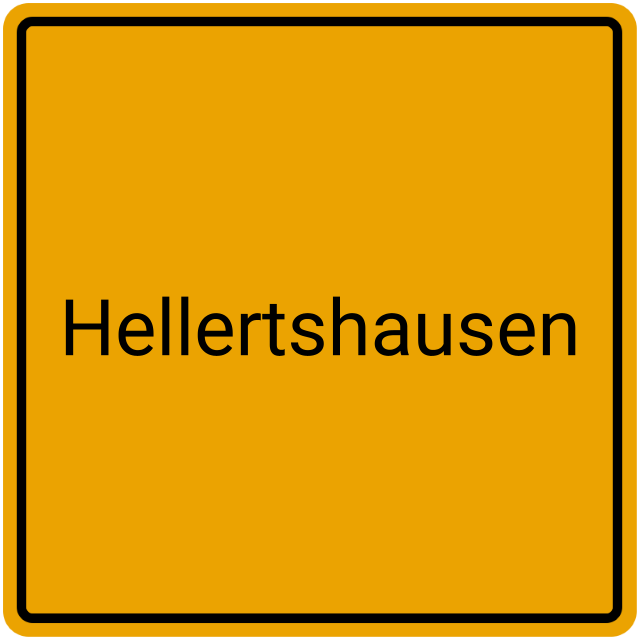 Meldebestätigung Hellertshausen