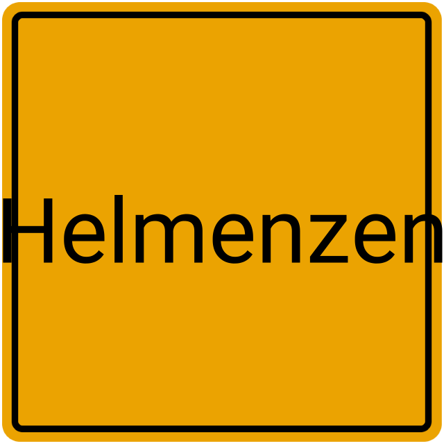 Meldebestätigung Helmenzen