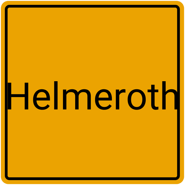 Meldebestätigung Helmeroth