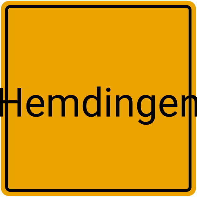 Meldebestätigung Hemdingen