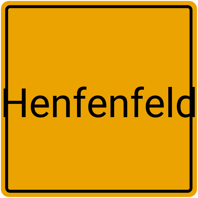 Meldebestätigung Henfenfeld