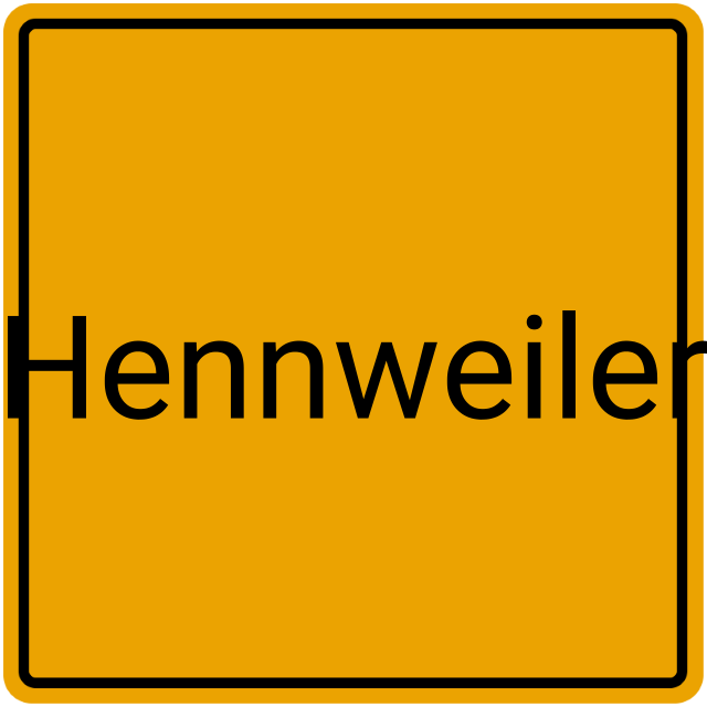 Meldebestätigung Hennweiler