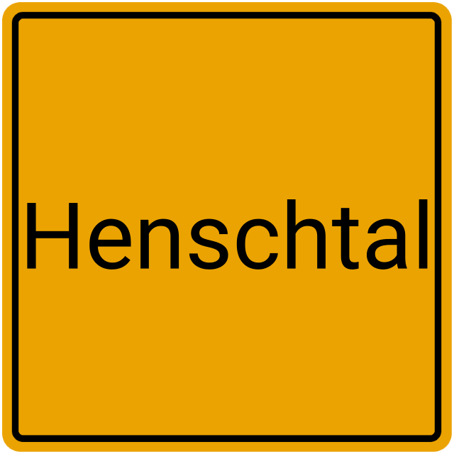 Meldebestätigung Henschtal