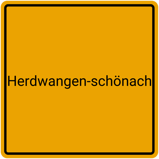 Meldebestätigung Herdwangen-Schönach