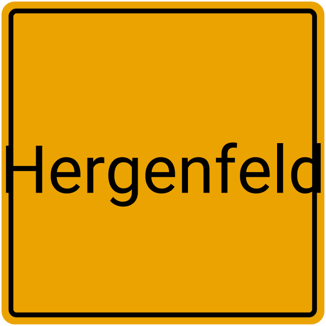 Meldebestätigung Hergenfeld