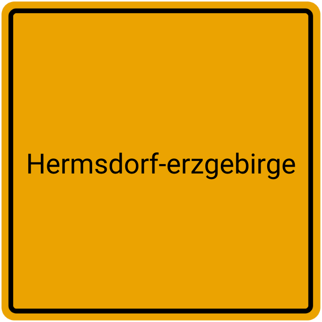 Meldebestätigung Hermsdorf-Erzgebirge
