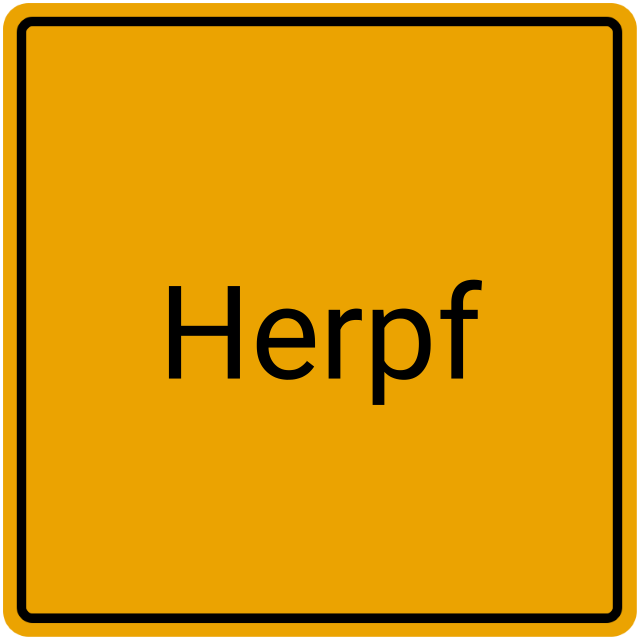 Meldebestätigung Herpf