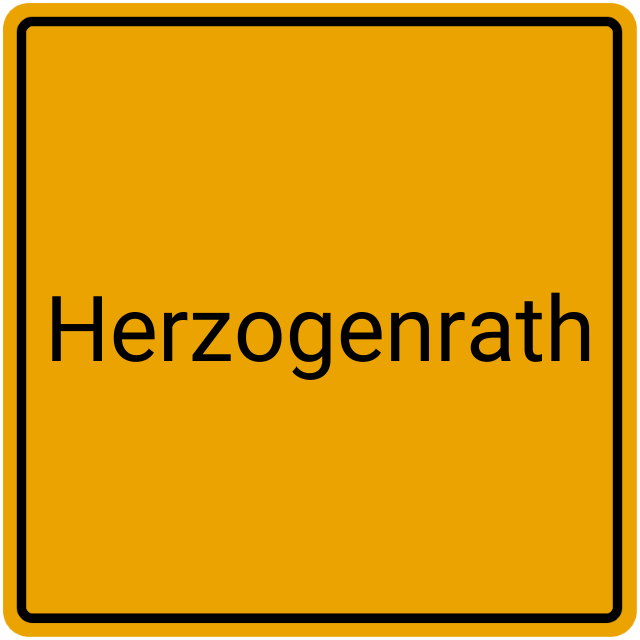 Meldebestätigung Herzogenrath