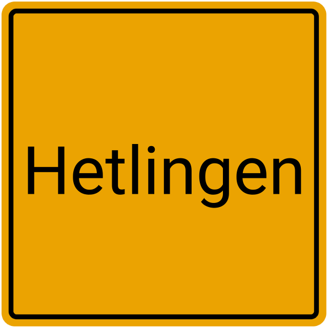 Meldebestätigung Hetlingen