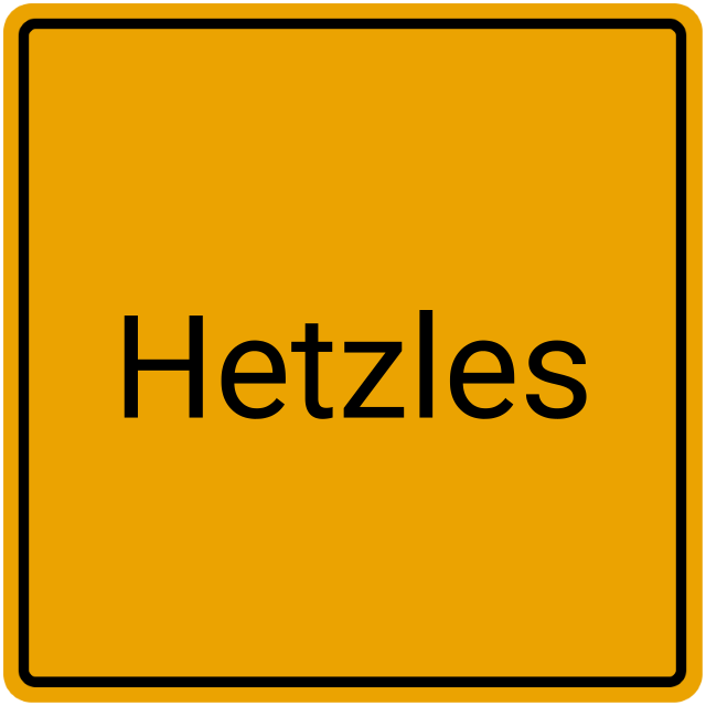 Meldebestätigung Hetzles