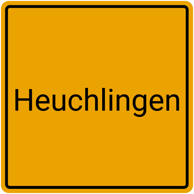 Meldebestätigung Heuchlingen