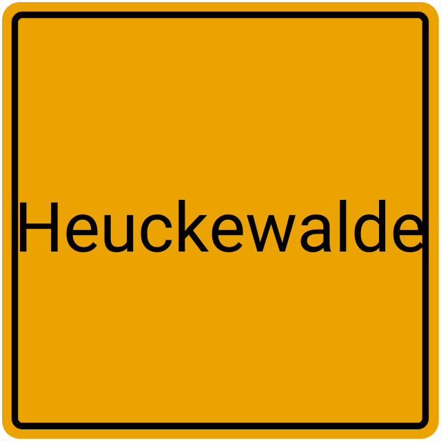 Meldebestätigung Heuckewalde