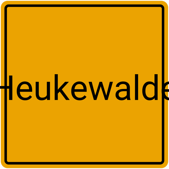 Meldebestätigung Heukewalde