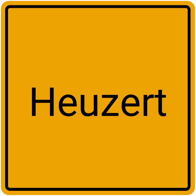 Meldebestätigung Heuzert