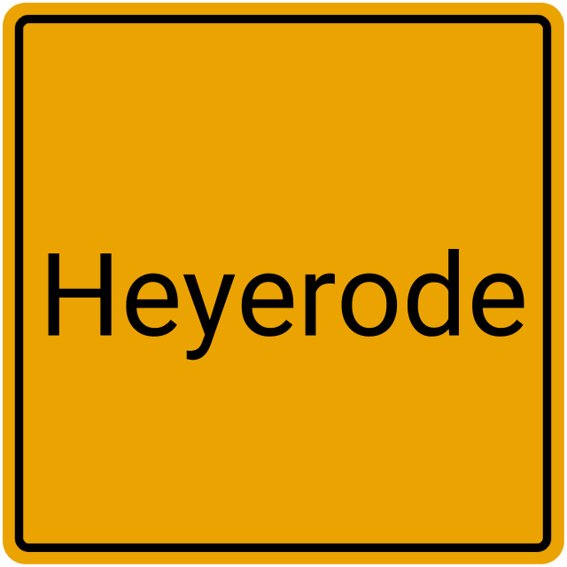 Meldebestätigung Heyerode