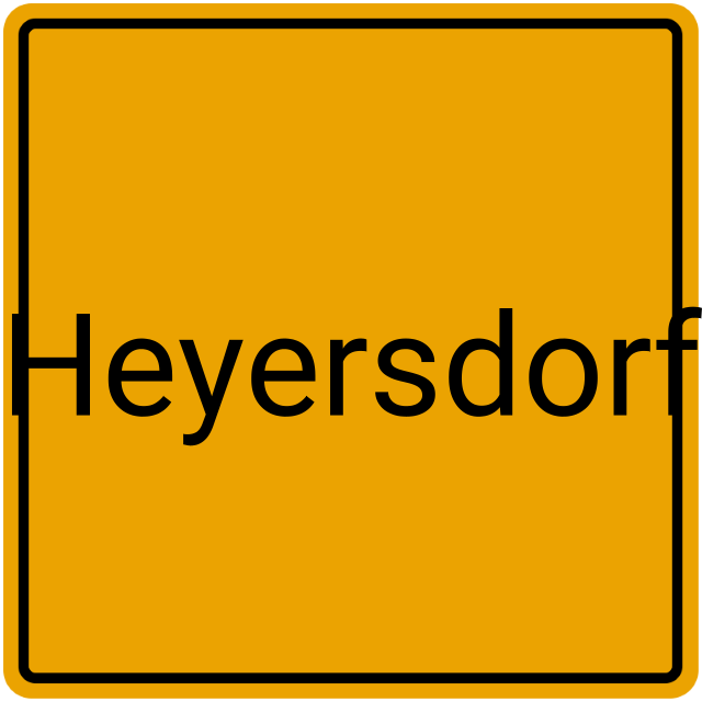 Meldebestätigung Heyersdorf