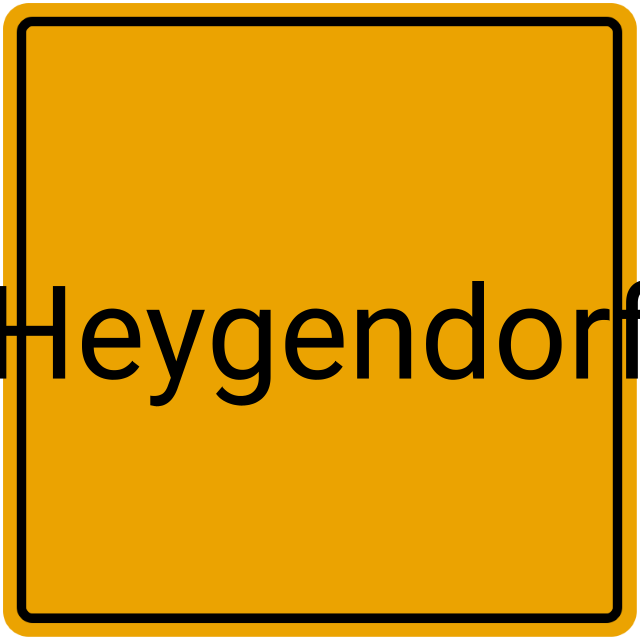 Meldebestätigung Heygendorf