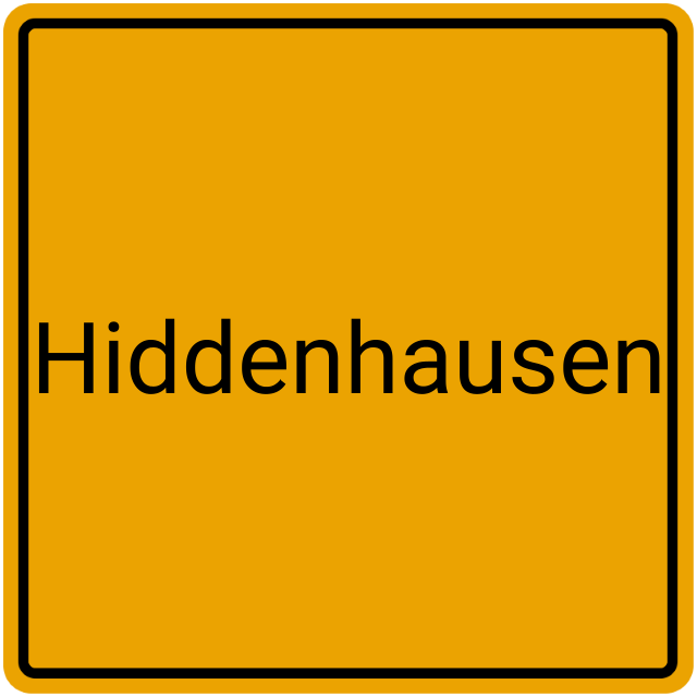 Meldebestätigung Hiddenhausen