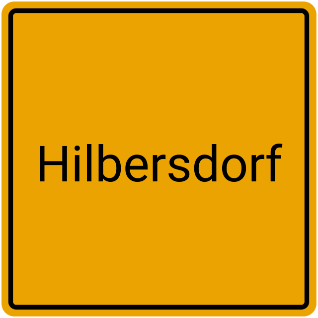 Meldebestätigung Hilbersdorf