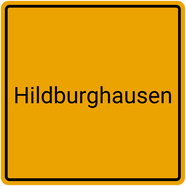 Meldebestätigung Hildburghausen