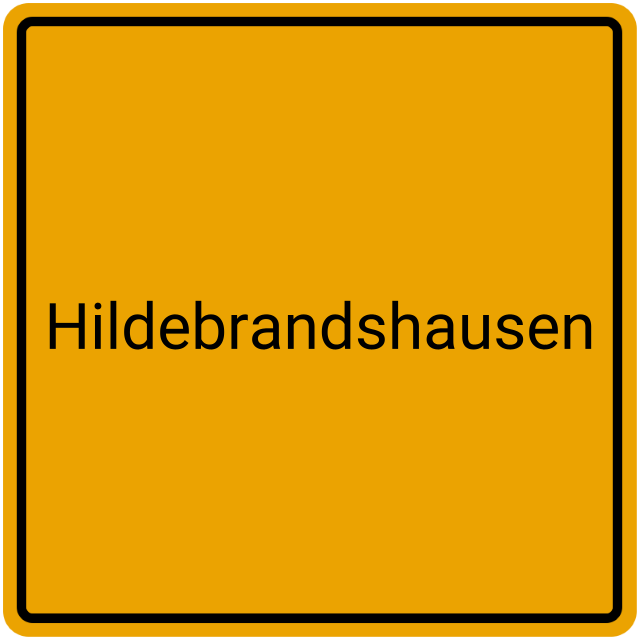 Meldebestätigung Hildebrandshausen