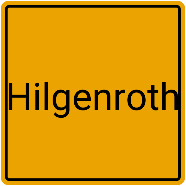 Meldebestätigung Hilgenroth