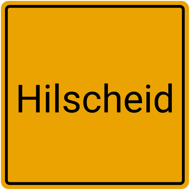 Meldebestätigung Hilscheid