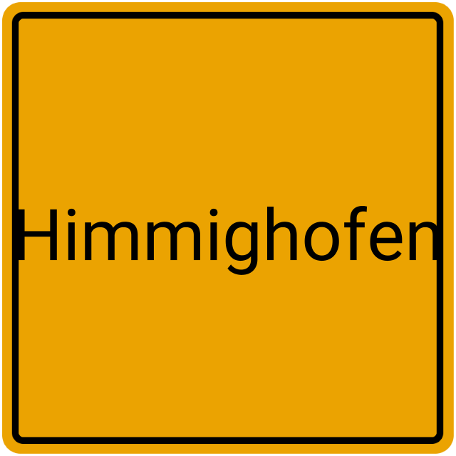 Meldebestätigung Himmighofen