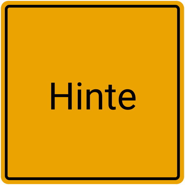 Meldebestätigung Hinte