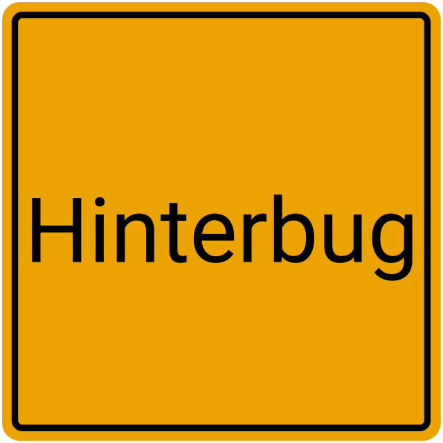 Meldebestätigung Hinterbug