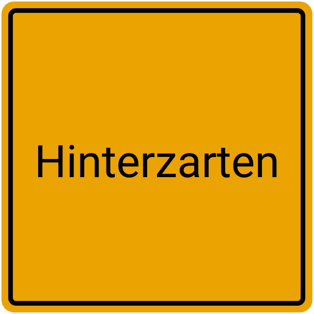 Meldebestätigung Hinterzarten