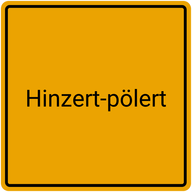 Meldebestätigung Hinzert-Pölert