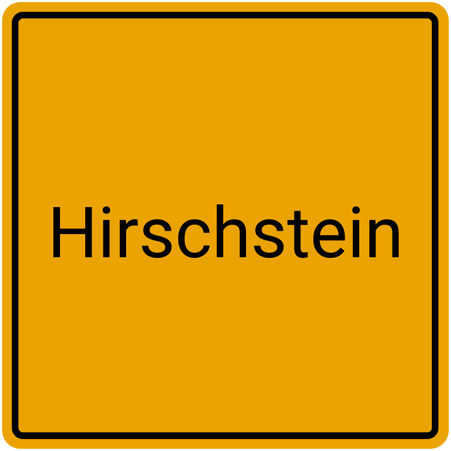 Meldebestätigung Hirschstein