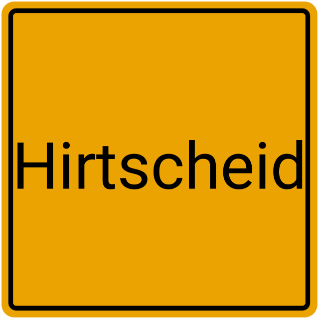 Meldebestätigung Hirtscheid