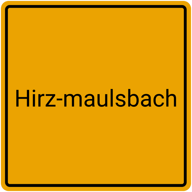 Meldebestätigung Hirz-Maulsbach