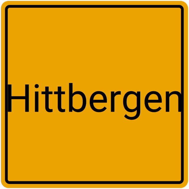 Meldebestätigung Hittbergen