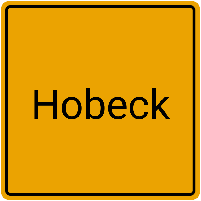 Meldebestätigung Hobeck
