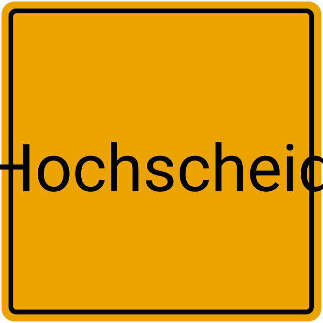 Meldebestätigung Hochscheid