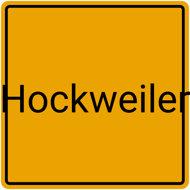 Meldebestätigung Hockweiler