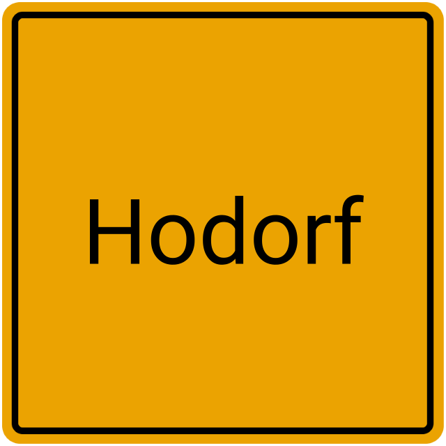 Meldebestätigung Hodorf