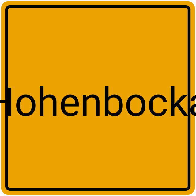 Meldebestätigung Hohenbocka